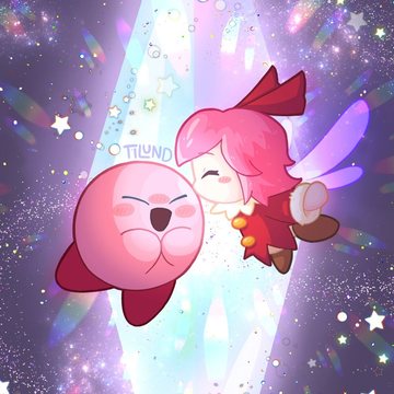 Kirby and Ribbon