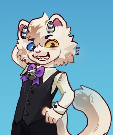 @Fynt_meow Shiromiau Fursona